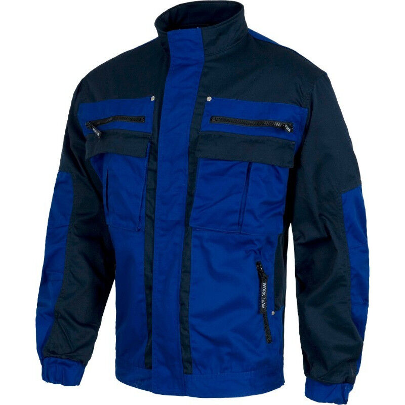 

Cazadora combinada de triple costura WORKTEAM Combi B1159 | XL - Marino+Azulina