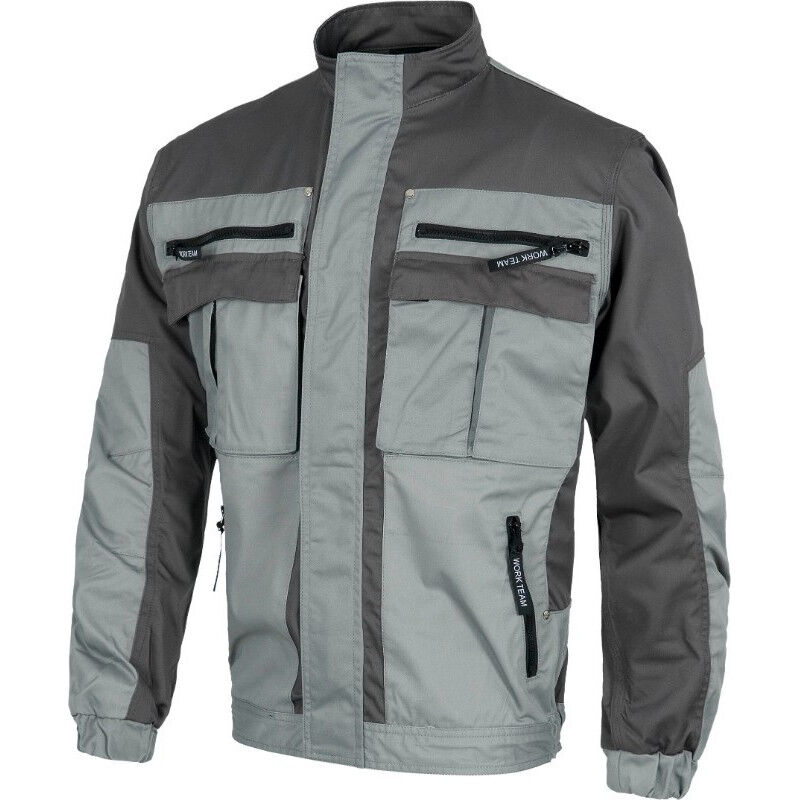 

Cazadora combinada de triple costura WORKTEAM Combi B1159 | XL - Gris+Gris Claro