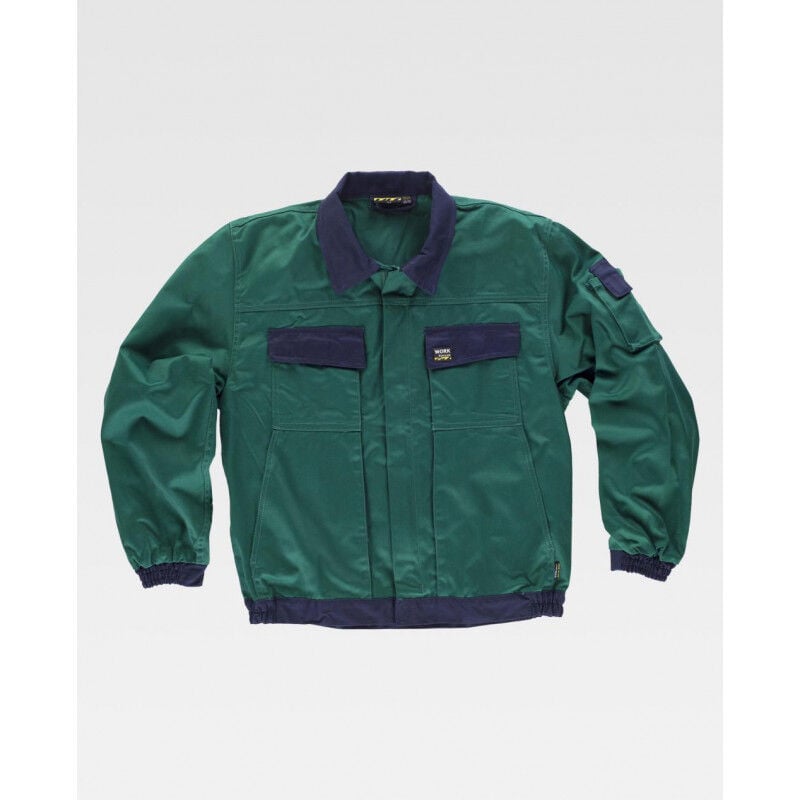 

Cazadora técnica con bolsillo para móvil WORKTEAM Future WF1150 | 54/56 - Negro+Amarillo