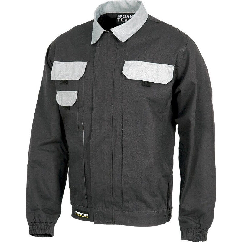 

Cazadora Future combinada a contraste WORKTEAM WF1160 de alta resistencia | 50/52 - Gris+Gris
