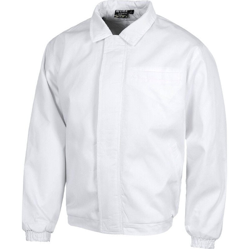

Cazadora industrial antifrío con forro acolchado WORKTEAM B1110 | Blanco - 50/52