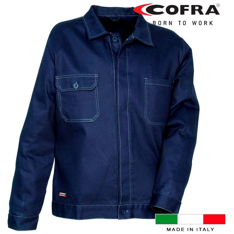 

Cazadora Port Louis Azul Marino Cofra Talla Xl