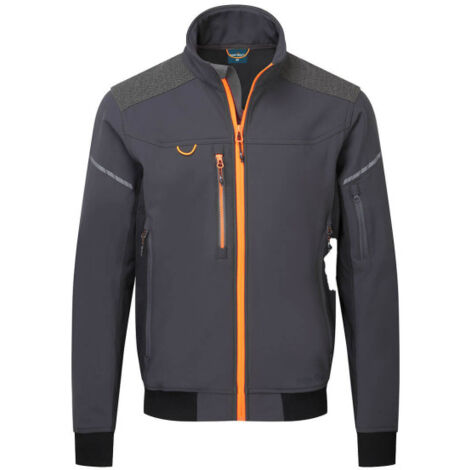 Cazadora Softshell en tejido Ripstop cortavientos EV4 (3 capas) PORTWEST EV464 XXXL Gris metálico