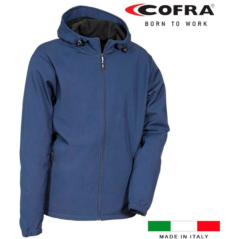 

Cazadora Softshell Vannas Azul Marino Cofra Talla M