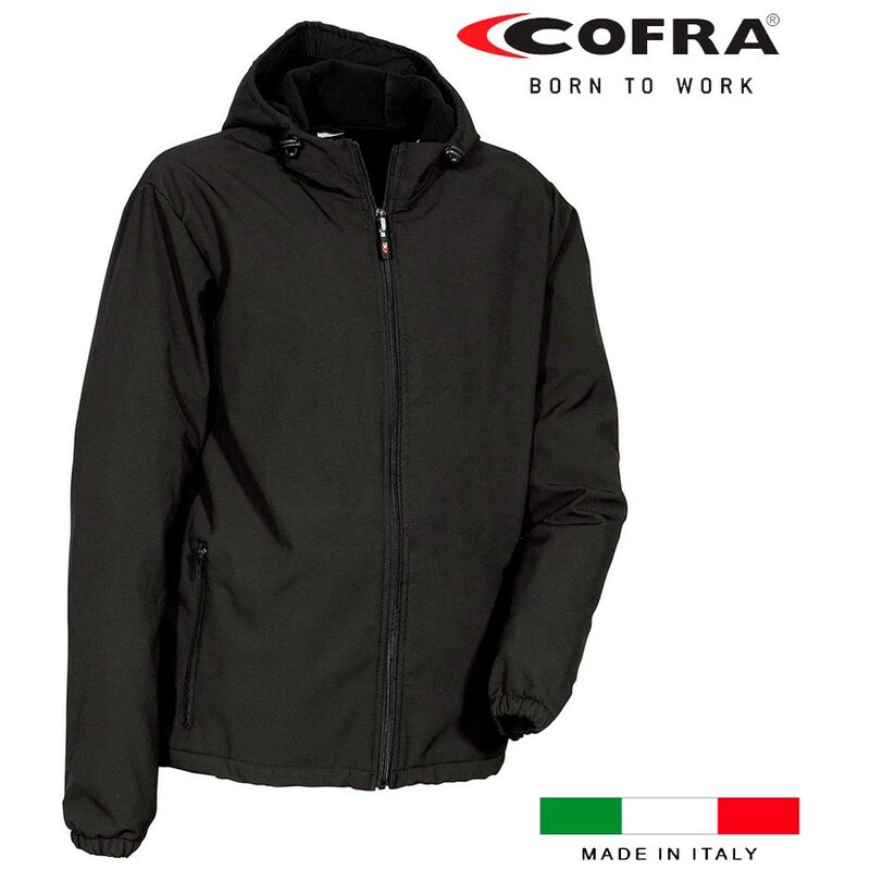 

Cazadora Softshell Vannas Negro Cofra Talla M