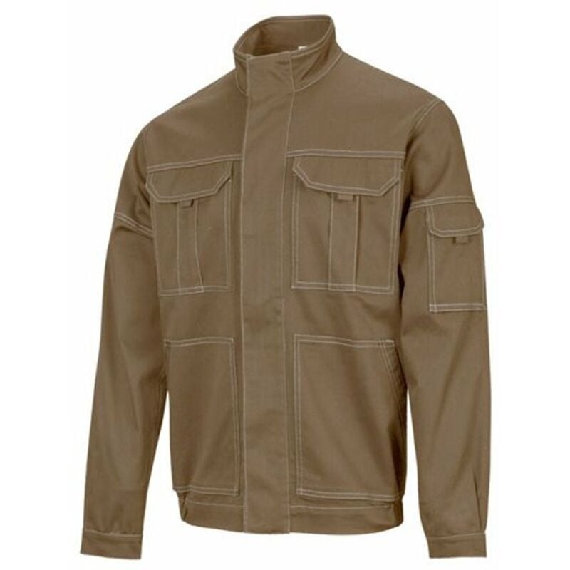 

Velilla - CAZADORA STRETCH MULTIBOLSILLOS Beige Arena 3XL