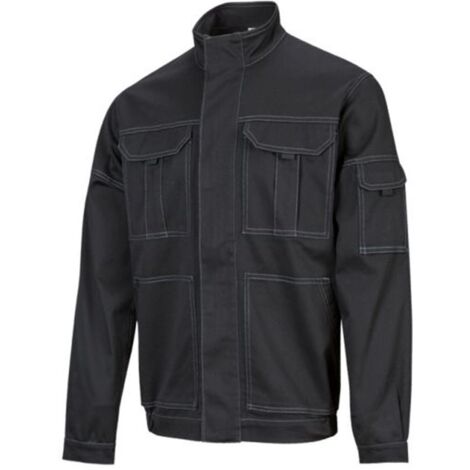 Cazadora Stretch Multibolsillos Negro L