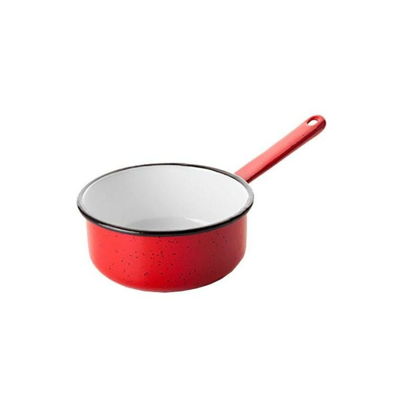 

Cazo de acero esmaltado rojo 16 cm - Ibili
