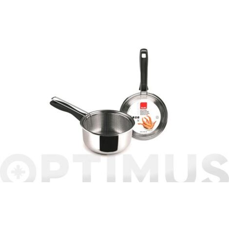 CAZO FREIDOR CON CESTILLO INDUKTION 18CM