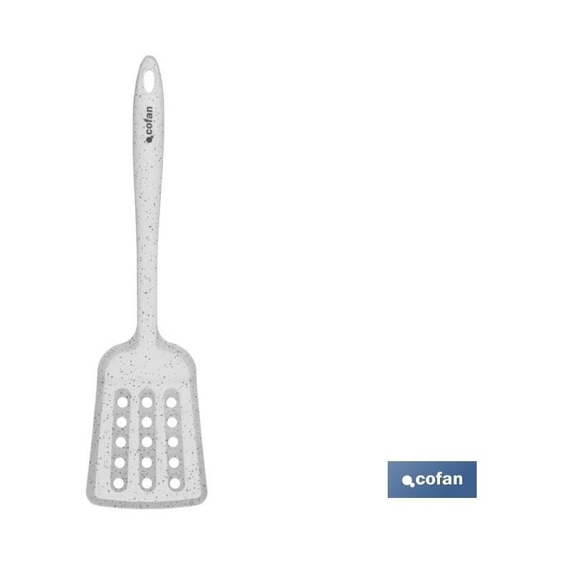 

Paleta ranurada silicona modbach blanca 34cm