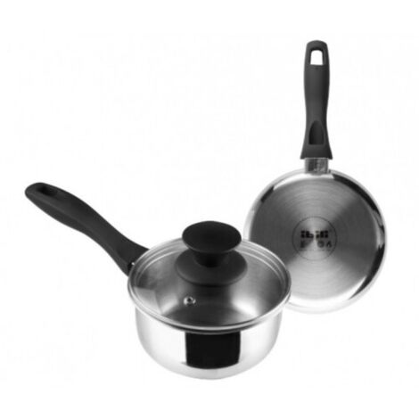 CAZO + TAPA CRISTAL INDUKTION 14 CM - IBILI