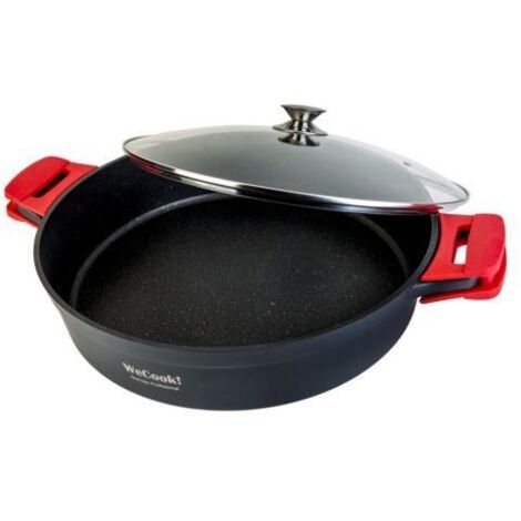 Cazuela baja WECOOK aluminio fundido Ecochef 32cm