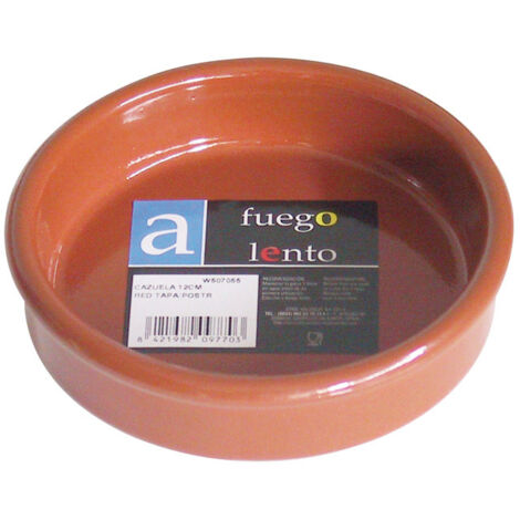 CAZUELA BARRO POSTRE S/ASA 12 CM. - EHLIS
