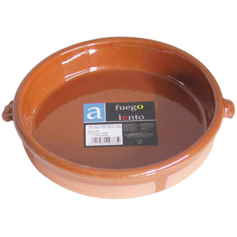 CAZUELA BARRO REDONDA S/ASAS 17 CM. - EHLIS