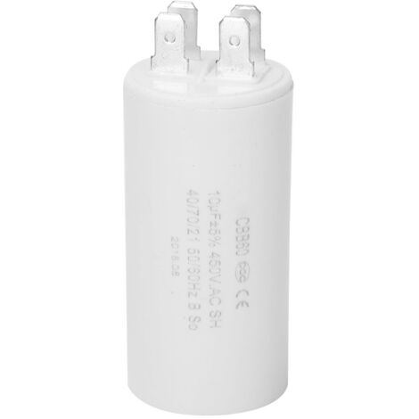 CBB60 450V 10µF Anlaufkondensator für Elektromotoren – Niedriger ESR 0,2, langlebig