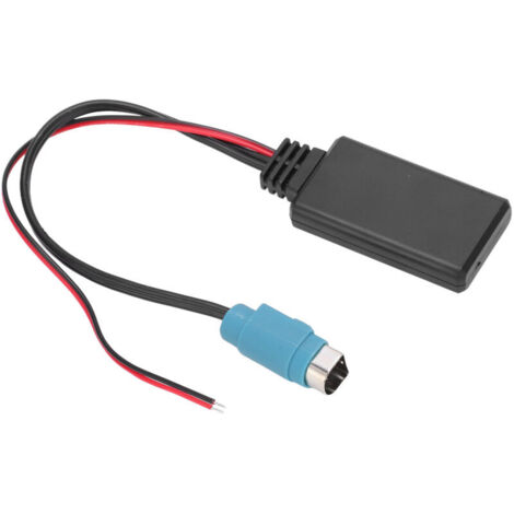 Cble adaptateur Bluetooth stéréo pour autoradio de remplacement pour Alpine KCE 236B DVA 9861/Ri CDE 9870R/RM