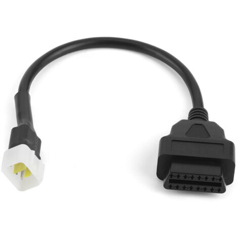 Cble adaptateur de diagnostic 6 broches vers OBD2 16 broches, connecteur de détection de défauts de moto, adapté pour Sinnis