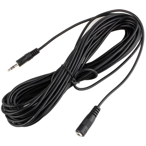 Cble Audio d'extension de prise de répéteur infrarouge IR de 10M 32FT 3.5mm pour récepteur IR