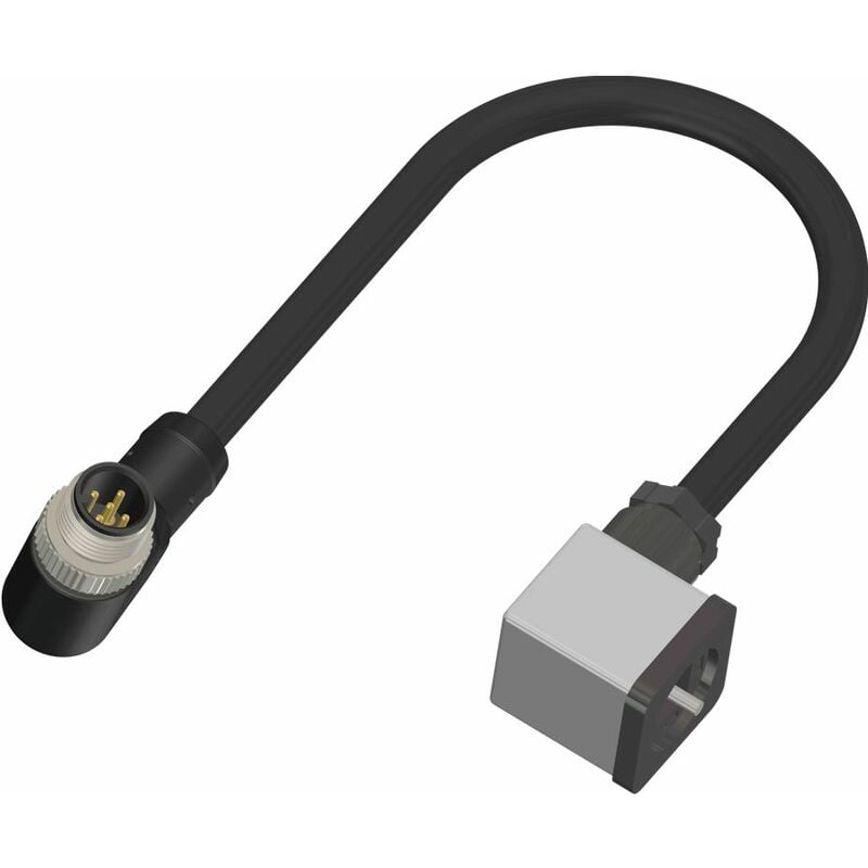 Rs Pro - Câble d'actionneur 3 conducteurs , M12 Mâle vers Connecteur de vanne, 5m ( Prix pour 1 )