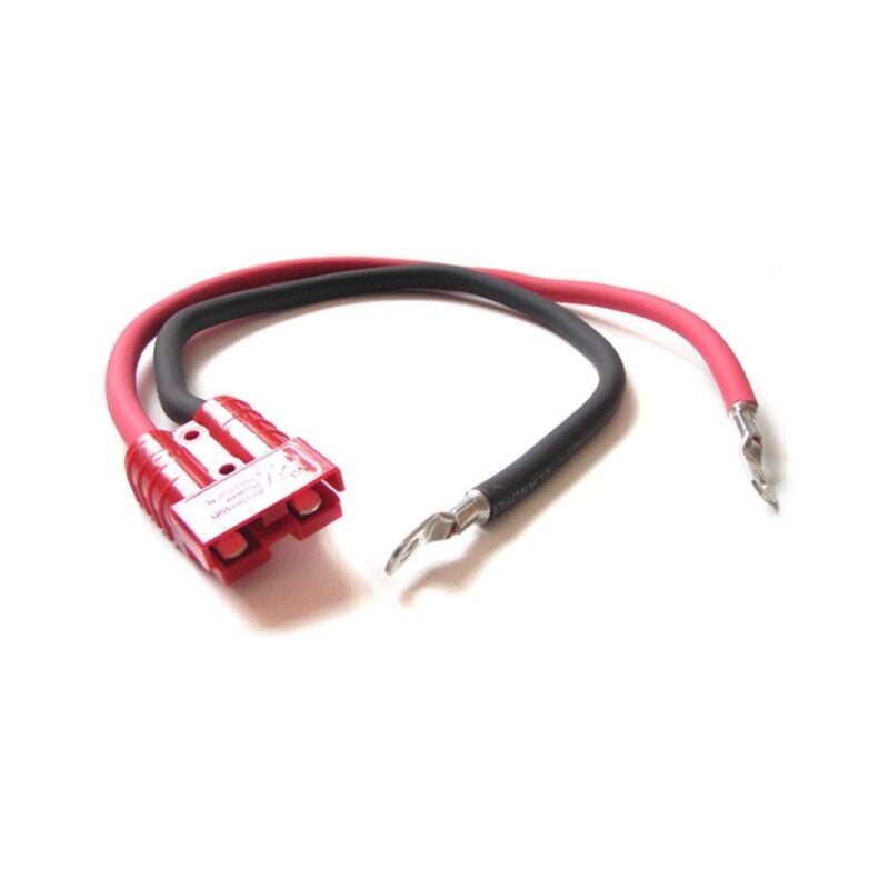 Errebi Group - Câble d'alimentation batterie avec fiche rouge Anderson SB50 et oeillet M10 50 cm