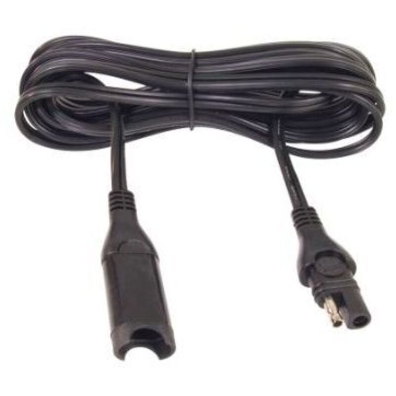 Tecmate - Rallonge pour chargeur connexions sae/sae, 5A max, l: 1,80m. Remplace XTESAE63.