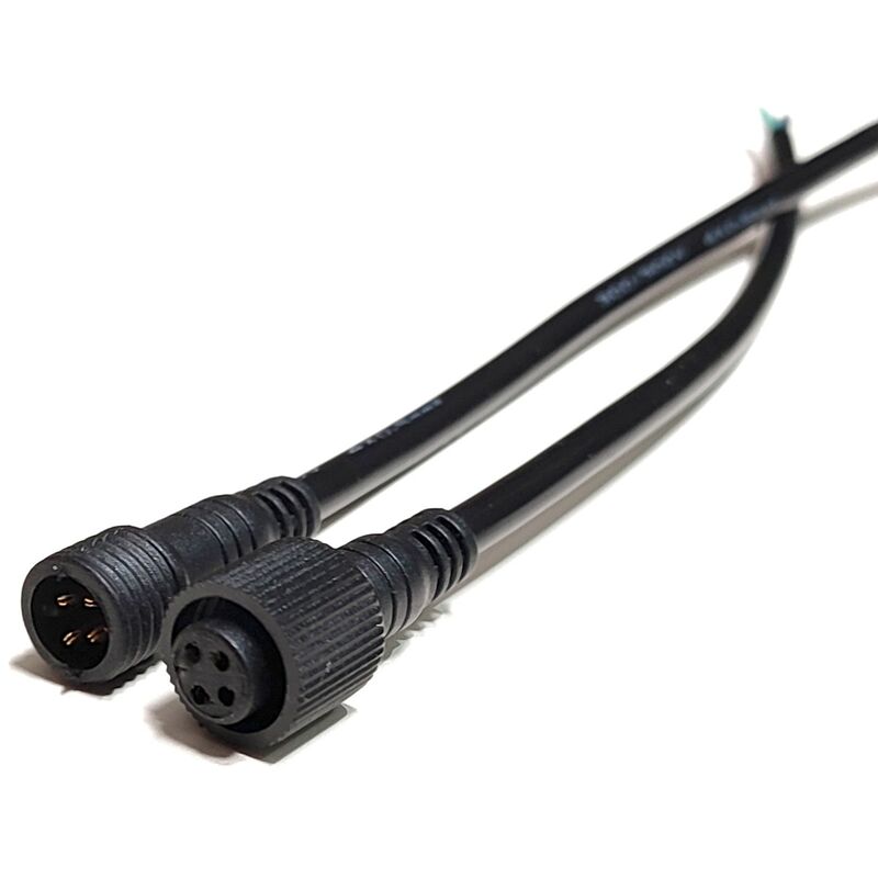 Led Atomant Sl - Câble de connexion pour bande led 220V rgb. Mâle et femelle.