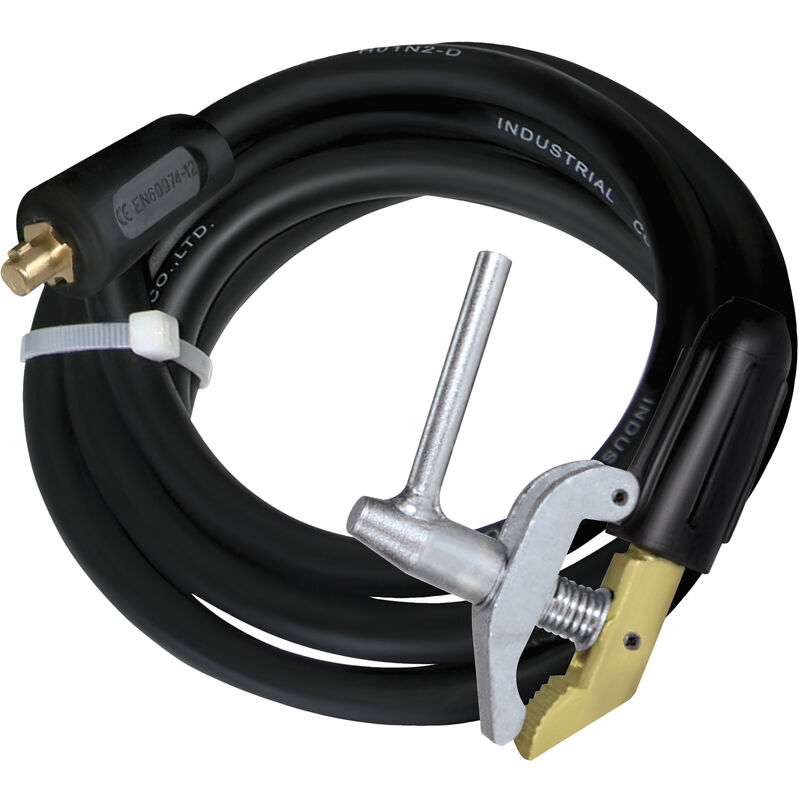 Gys 043831 cable de masa 600A - 70mm² - 4m - connect. 35/50mm² - mordaza de presi