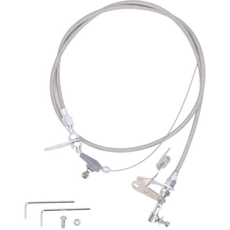 Cble de rétrogradation en acier inoxydable de 158 cm de longueur de remplacement du fil d'accélérateur pour les transmissions CHRYSLER 727