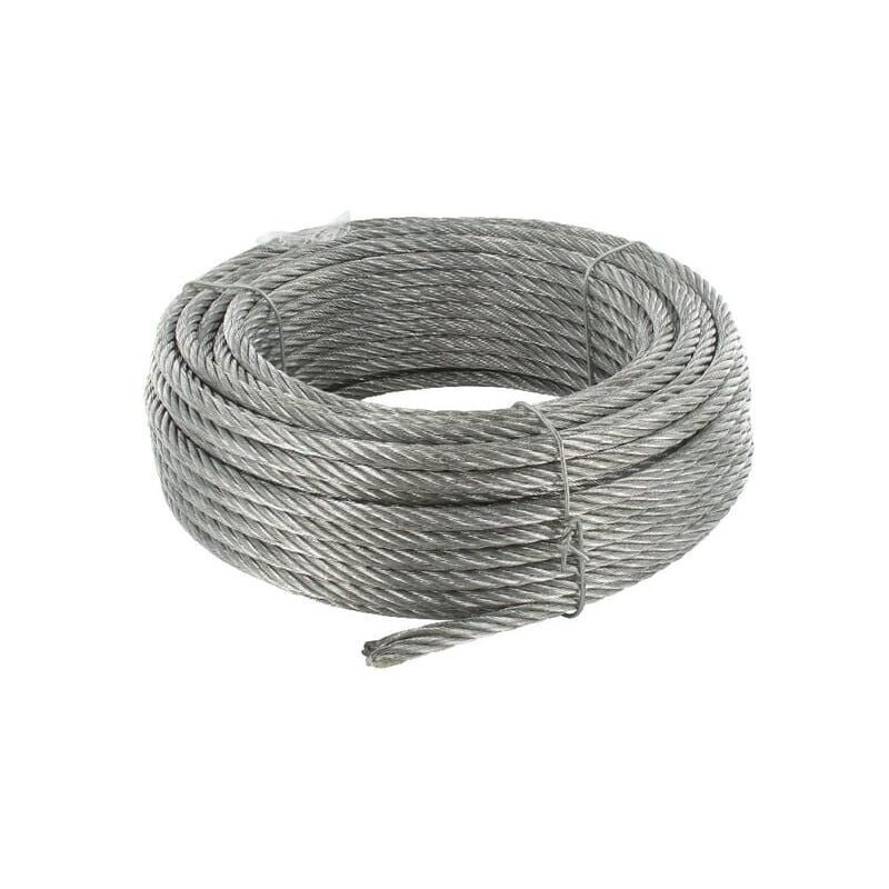 Câble en acier galvanisé 8mm 30m UNIVERSEL WR08030L