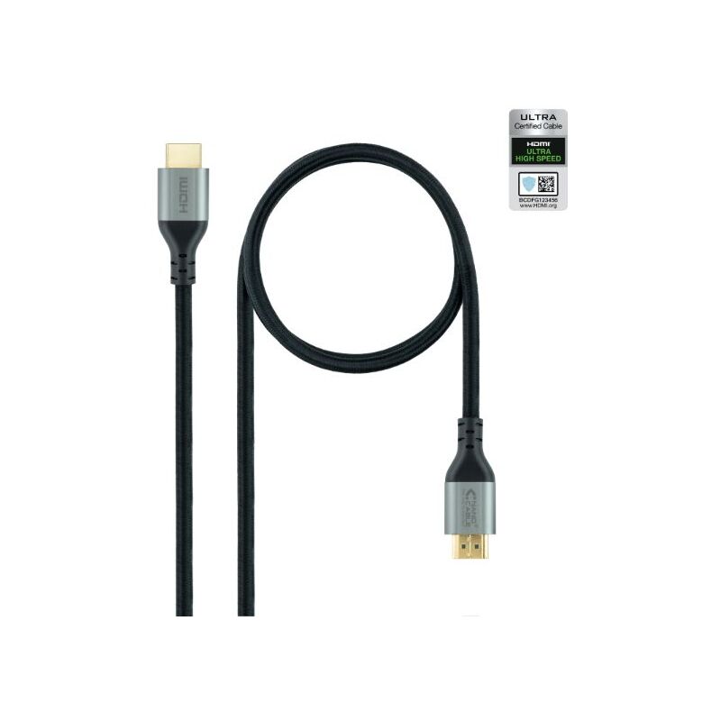 Nanocable 10.15.8101-l150 M/m 1.5 M Hdmi 2.1 Cable Noir