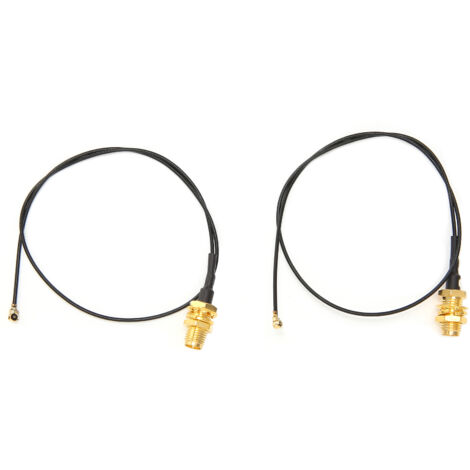 Cble IPEX 2 pièces vers SMA femelle avec fil RF d'antenne WIFI à broche pour système GSM GPS LAN