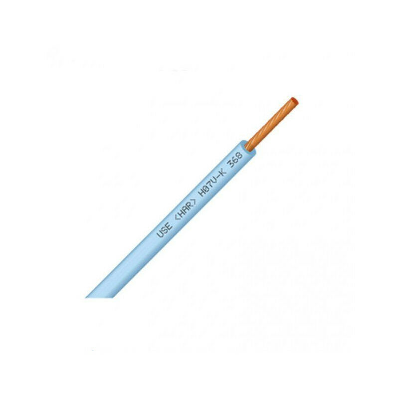 Câble électrique H07V-K 6MM² - rouge