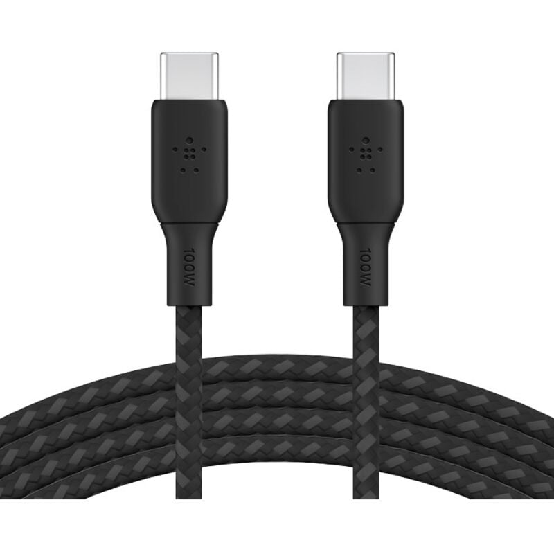 Câble usb-c vers usb-c renforcé (noir)