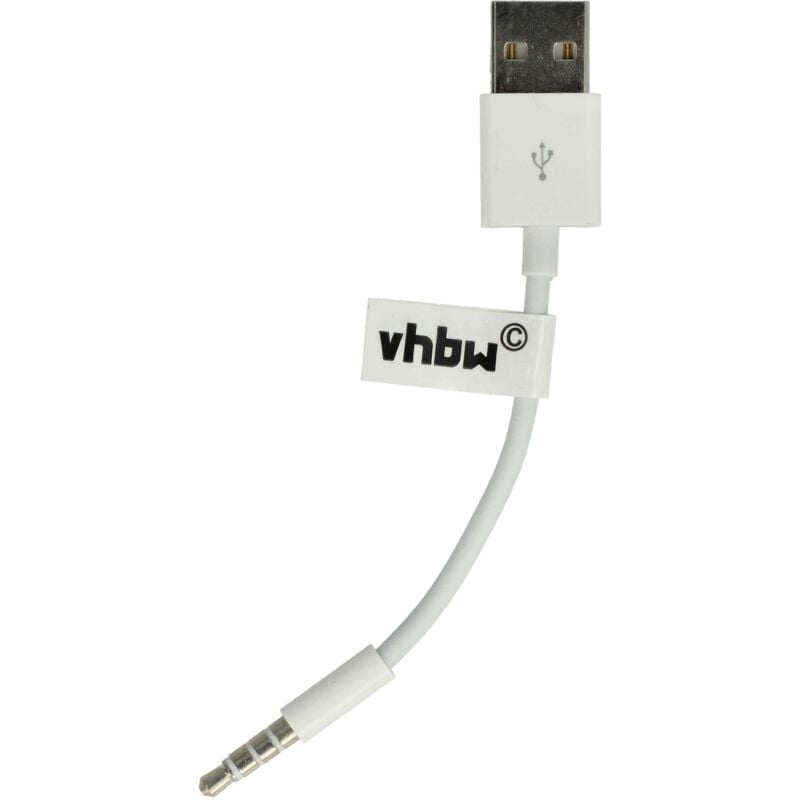 Vhbw - Câble usb multifonction adapté pour apple iPod Shuffle 2G 3G