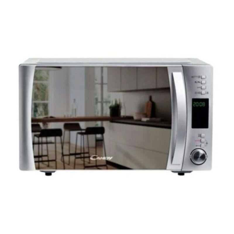 CBWM30DS Micro-ondes Gril - 30L -MO 900W - Plateau tournant 31,5cm Fonction Silence - Fonction EcoCuisson express - Porte miroir