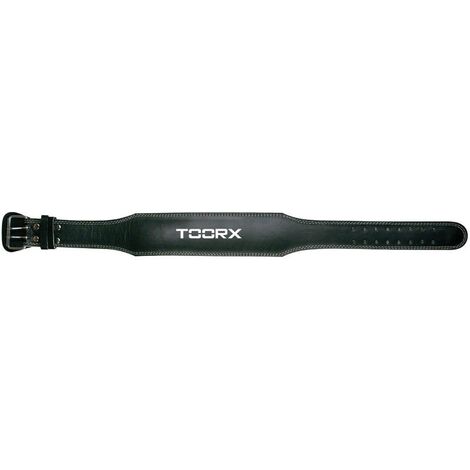 CC-10 - Cintura sollevamento pesi cuoio h 10 cm XL - Nero
