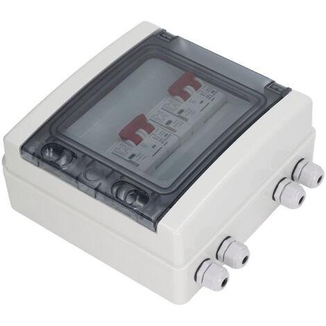 CC 32A Photovoltaïque combiné avec Protection contre la Combustion, Couverture Transparente pour une Inspection Simple, Idéale pour la Production D'énergie Solaire