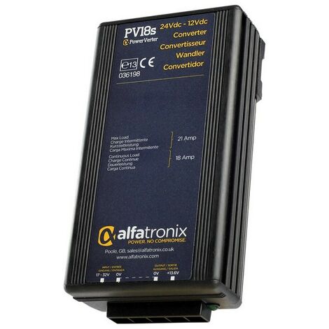CC-CC-Konverter 24V-12V 18-22A