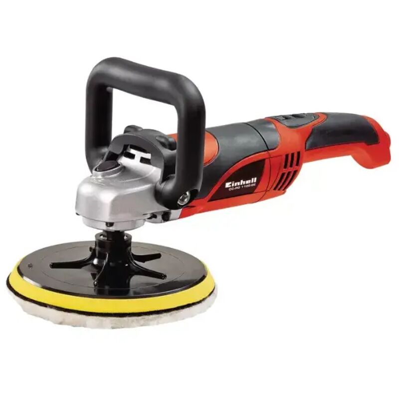 Polisseuse Einhell CC-PO 1100/2E – 1100 W, 1000-3500 tr/min, Plateau Ø 180 mm - vue 2