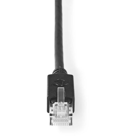 CCBW85100AT150 Câble réseau CAT5e , U/UTP , RJ45 Male , RJ45 Male , 15.0 m , Rond , LSZH , Anthracite , Boite avec Fenêtre
