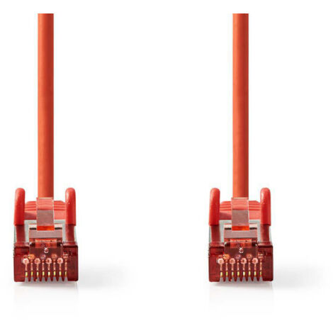 CCGP85221RD150 Câble Réseau Cat 6 S/FTP RJ45 Mâle - RJ45 Mâle 15 m Touche rouge