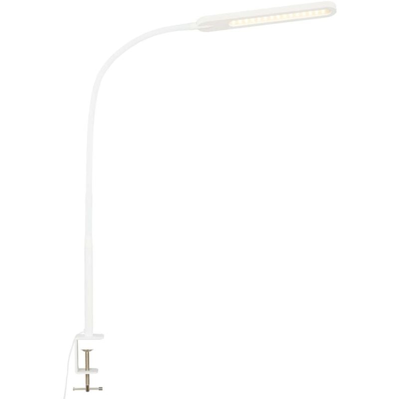Briloner - cct Lampe led à pince leuchten servo, 8 w, 600 lm, IP20, blanc, métal-plastique, intensité lumineuse variable, cct, 50 x 8 x 40 cm