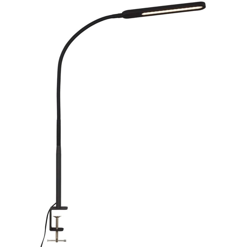Briloner - cct led Lampe à pince leuchten servo, 8 w, 600 lm, IP20, noir, métal-plastique, intensité lumineuse variable, cct, 50 x 8 x 40 cm