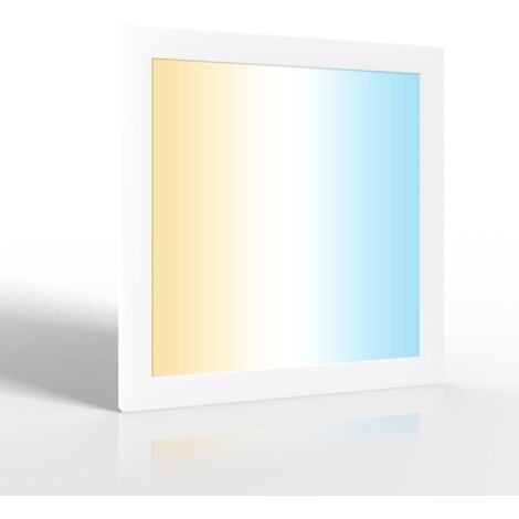 CCT LED Panel 30x30cm 24V 18W Rahmen weiß