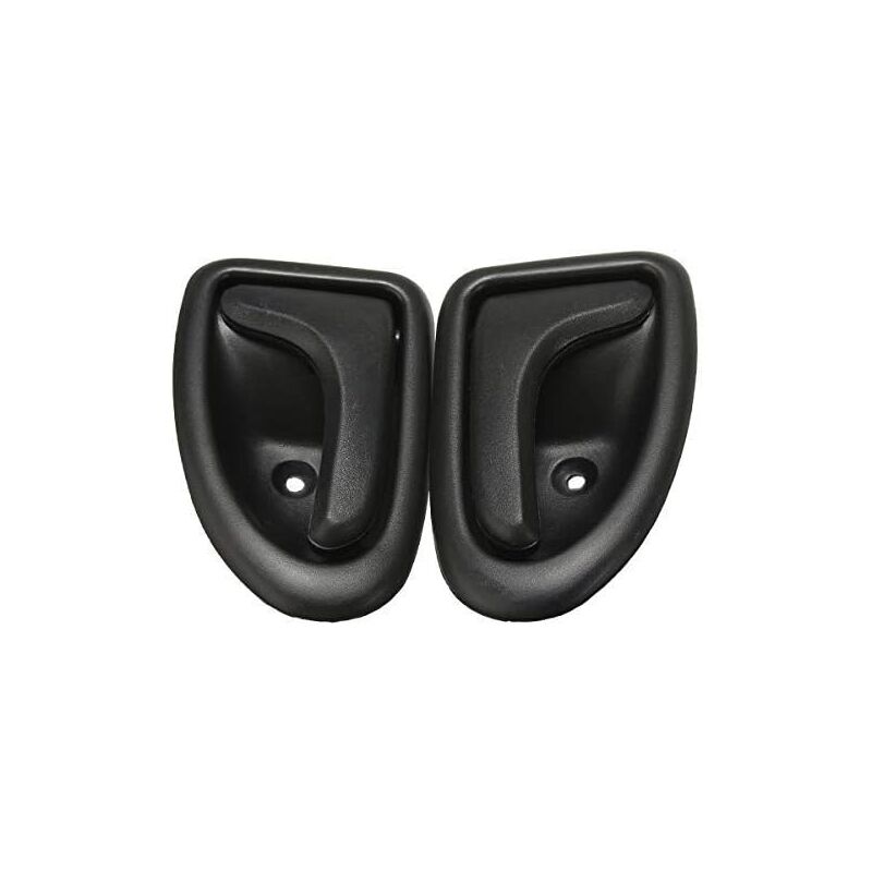 Ccykxa - 1 Paire de poignées de Porte intérieure Avant arrière Gauche et Droite Compatible avec Renault Megane Clio Scenic Trafic
