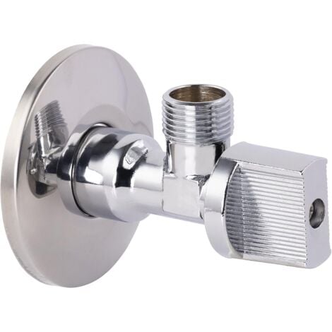 CCYKXA 1 piece quarter-turn angle shut-off valve male 15x21 - male 12x17