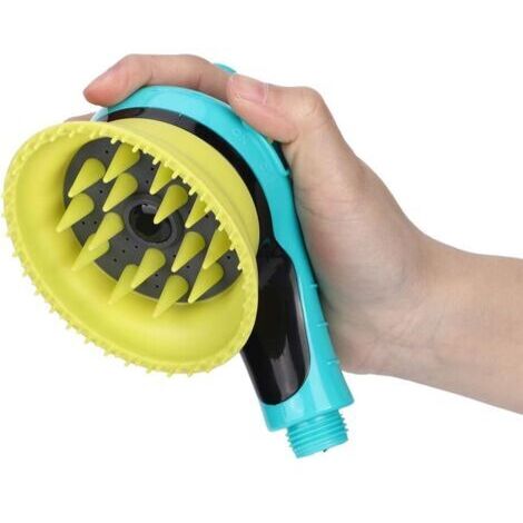 CCYKXA 1 Soffione doccia per animali domestici - Spruzzatore massaggiante per cani e gatti per un bagno e una pulizia facili - Pressione dell'acqua regolabile, prodotti per la pulizia