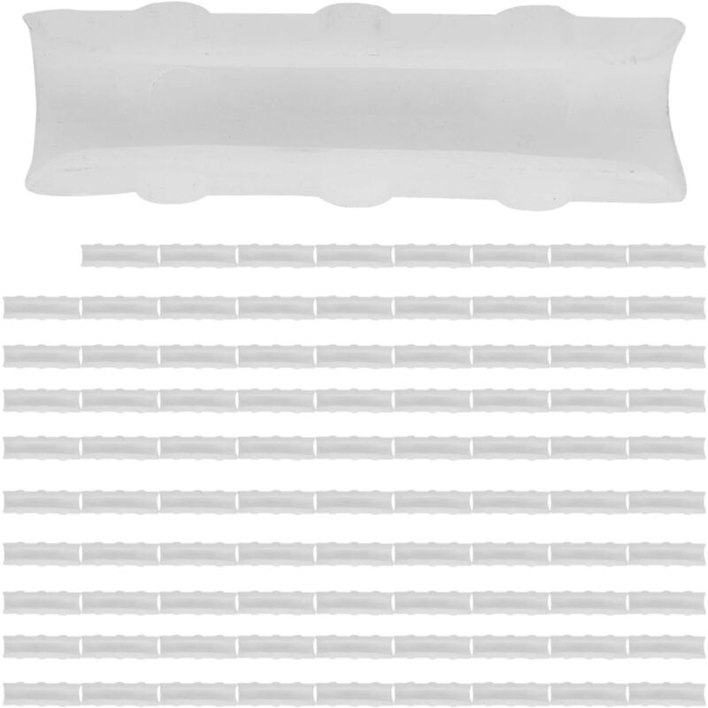 Ccykxa - 100 pièces pince de clip de Film à effet de serre, pince de tuyau de cadre de serre épaissie Film de jardin pare-soleil filet de fixation