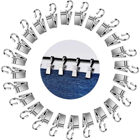 2 Embrasses à Rideaux En Métal Doré Forme Plume - Clips De Fixation Sans Perçage Pour Maison/Bureau