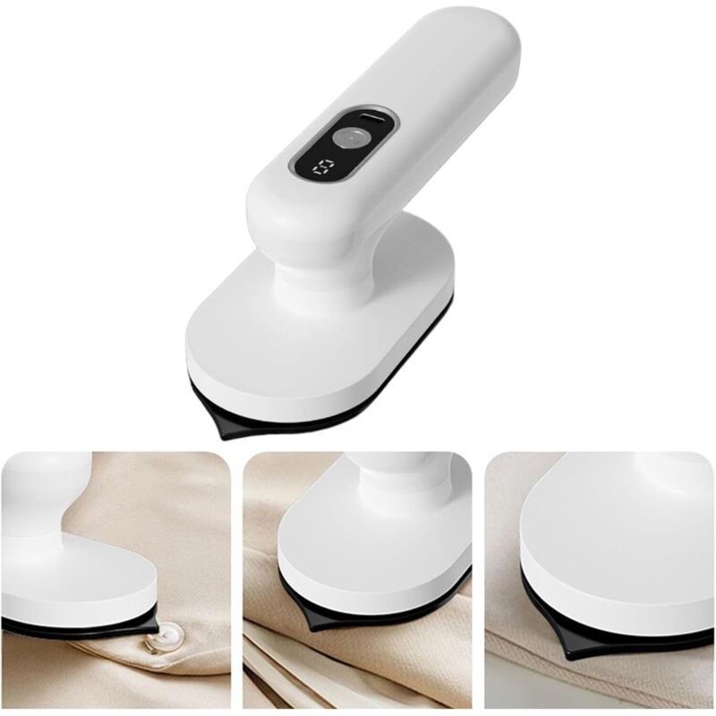 CCYKXA 180° Rotating Steam Iron, Compact Mini Handheld Iron for Clothes, Use